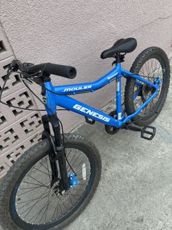 Genesis Mauler Bike 24” Disc Brakes Front Suspension. Good Condition 80 $$ Cash