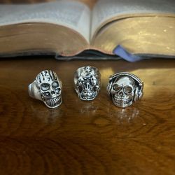 Skull Ring Lot