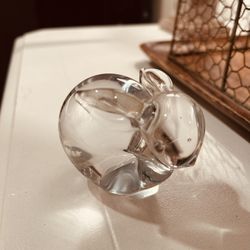 Adorable glass bunny