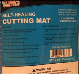 US Art Supply Professional Self Healing Cutting Mat
