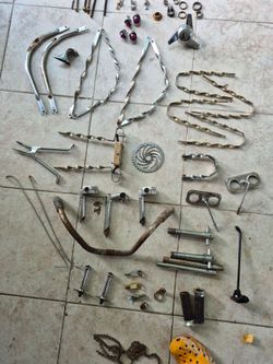 Lowrider bicycle parts
