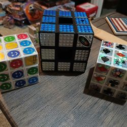 2 Rubiks Cubes And A "Memory" Cube