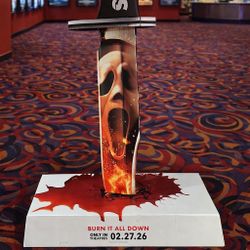 Scream 7 Movie Theater Standee