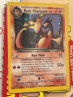 Dark charizard holo