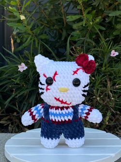 Crochet Chucky Hello Kitty