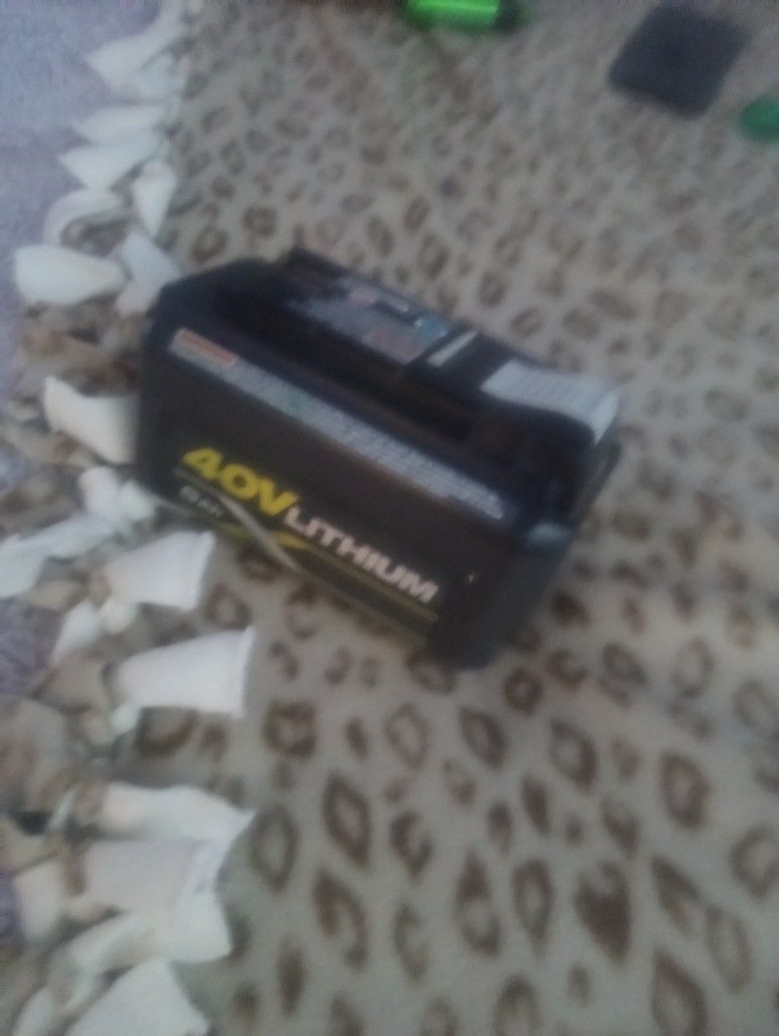 40v Lithium Battery Pack