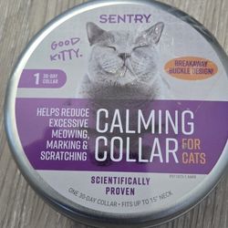 Sentry Calming Collar &Vibrant Life Catnip Mouse