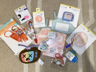 NEW Wireless Headphone Case Cover Ami Ami’s Tv Plush Keychain Hair Clips Luggage Tag Etc.