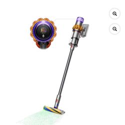 Dyson V15 Detect Total Clean Extra Cordless Vacuum | Yellow/Nickel 
