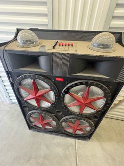 Speaker really big