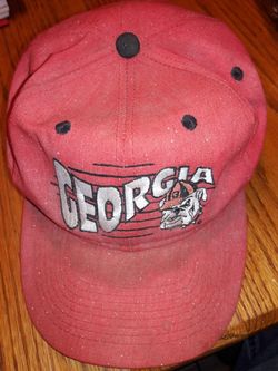 Antique Georgia Bulldogs Football Country Baseball Hat