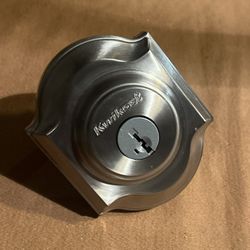 Kwikset Montara Single Cylinder Replacement Smartkey Deadbolt Lock Satin Nickel