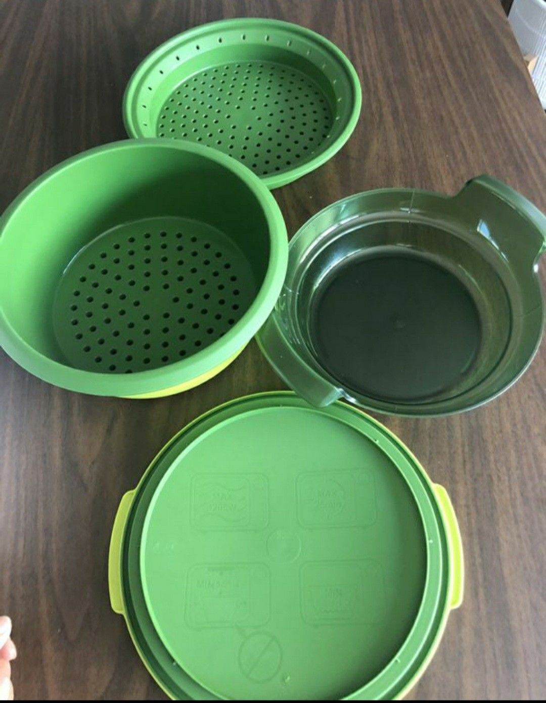 Tupperware steamer