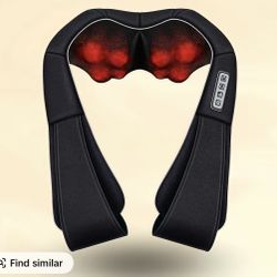 Neck & Back Massager with Heat (in box)