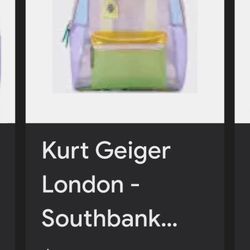 KURT GEIGER BOOK BAG !