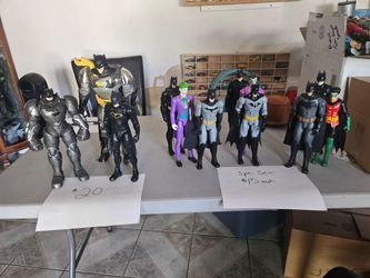 Batman and friends 12 inch and up action figures