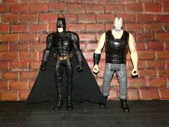 Batman and Bane The Dark Knight Rises