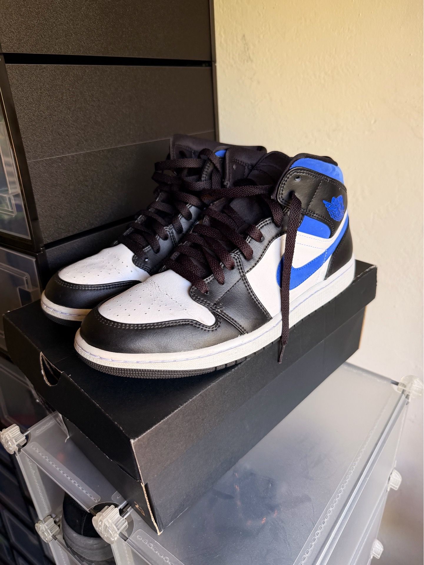 Jordan 1 mid Blue Racer
