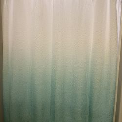 Shower Curtain, Liner And Hooks 