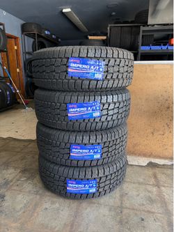 LT 285 / 70 R 17 4 BRAND NEW TIRES INSTALLED AND BALANCED