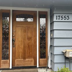 exterior door from frank lumber 