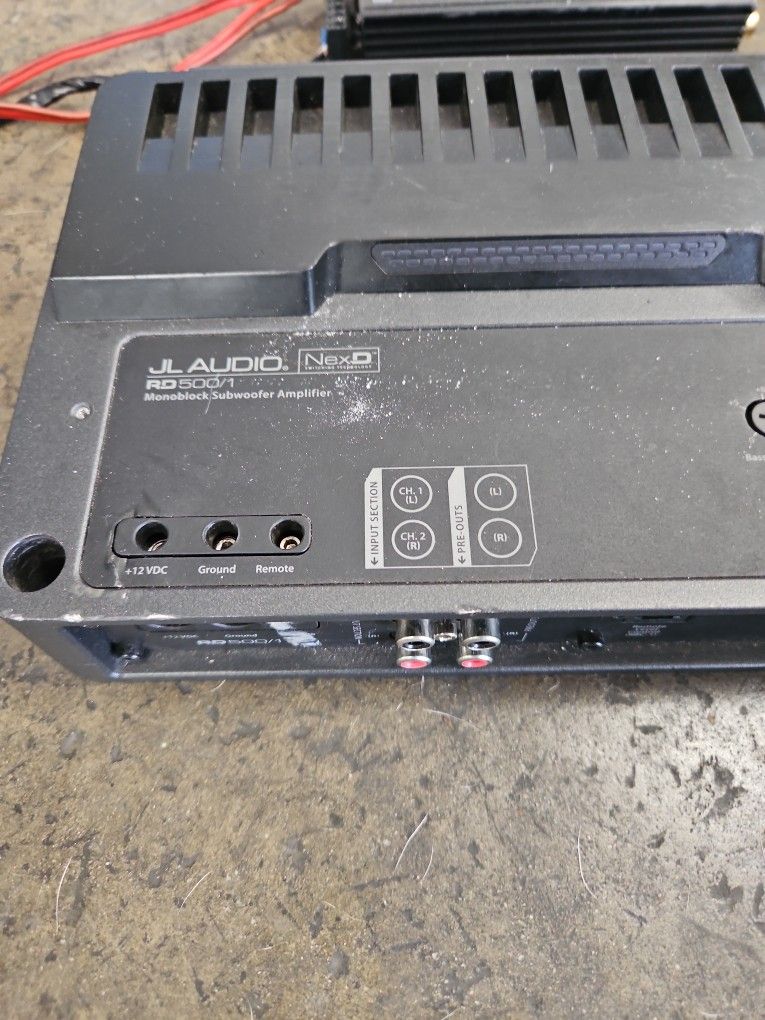 Jl Audio Rd500 As Is