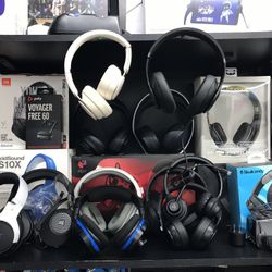 Gaming And Bluetooth Headsets (multiple Prices)