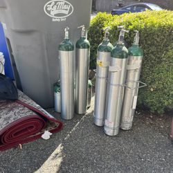 Small In-home Care Oxygen Bottles In Roy