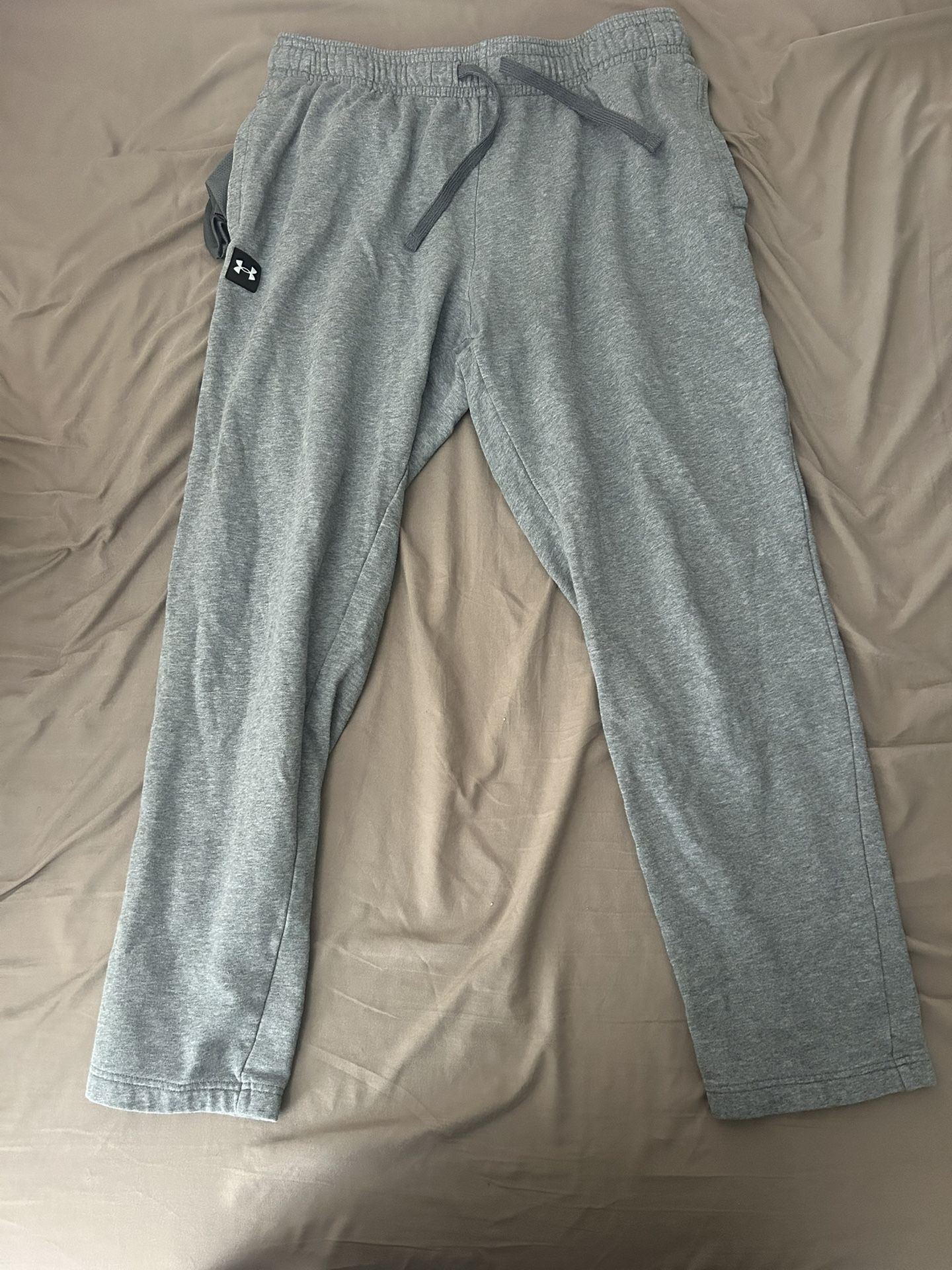 Gray Under Armor Joggers- XL