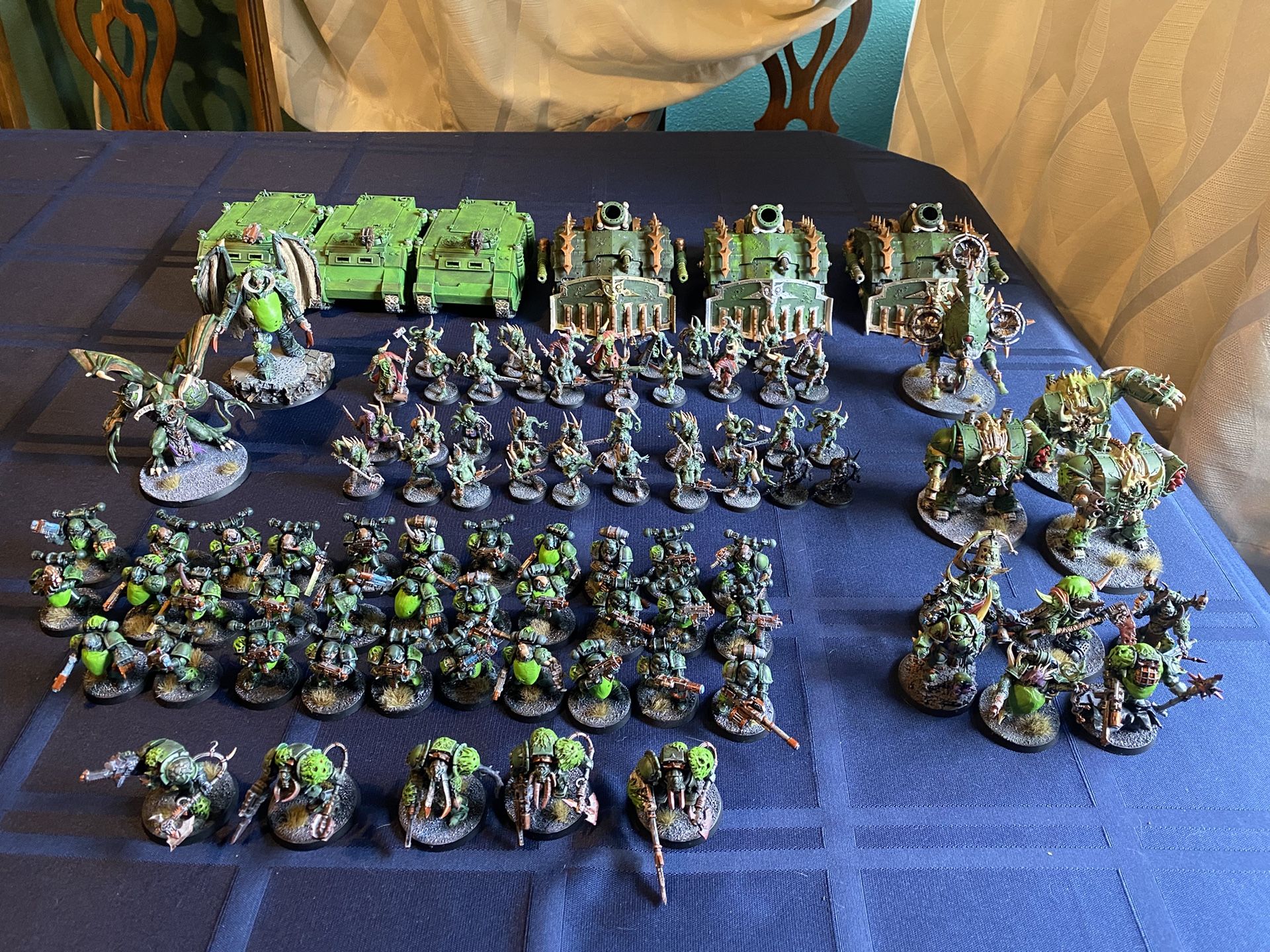 Warhammer 40K Death Guard army lot