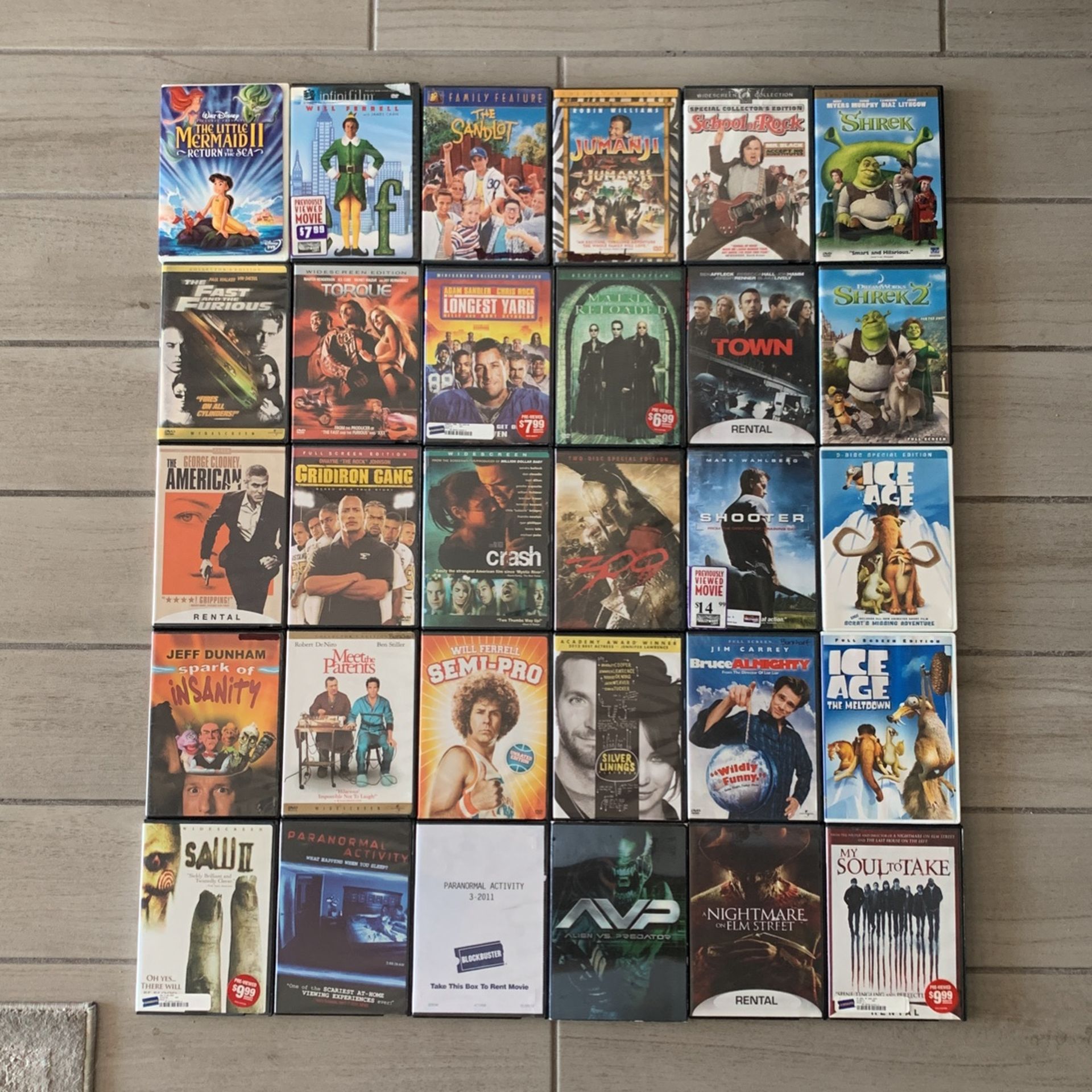 DVD’s