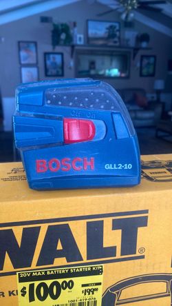 Bosch plumb and level laser