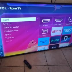 TCL 55" Class 4K (2160P) Roku Smart LED TV (55S401
