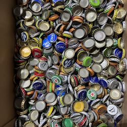 Bottle caps by the pound  $.75 per pound