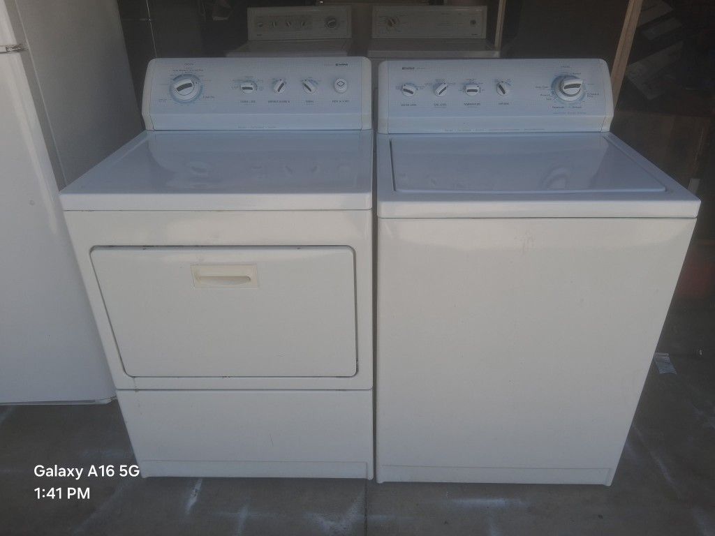 Kenmore Washer And GAS Dryer 