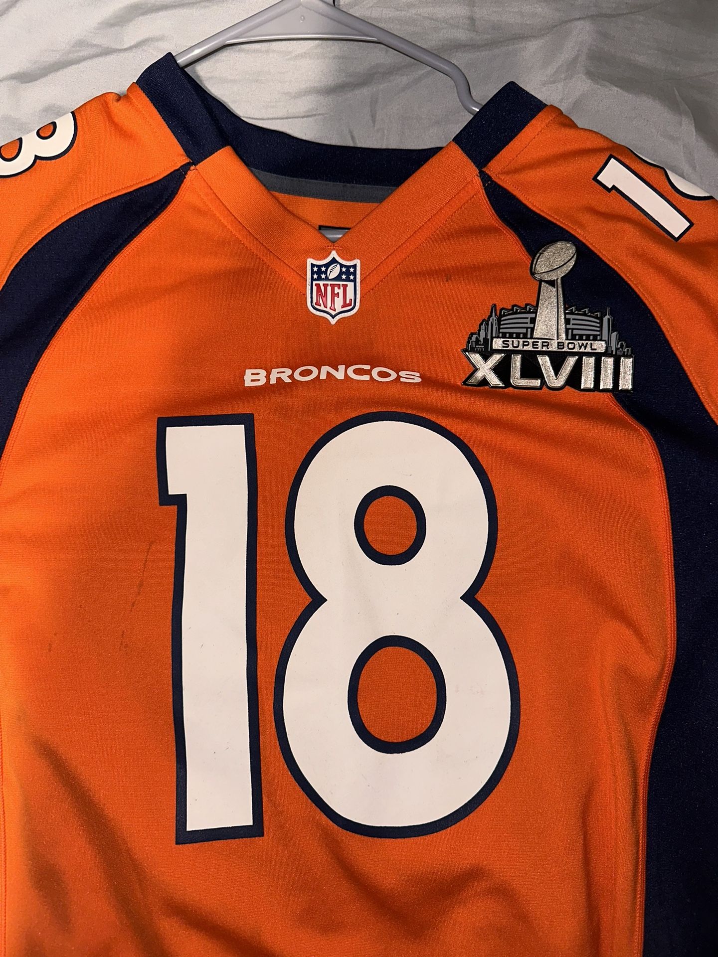 Peyton Manning Super bowl 48 jersey 