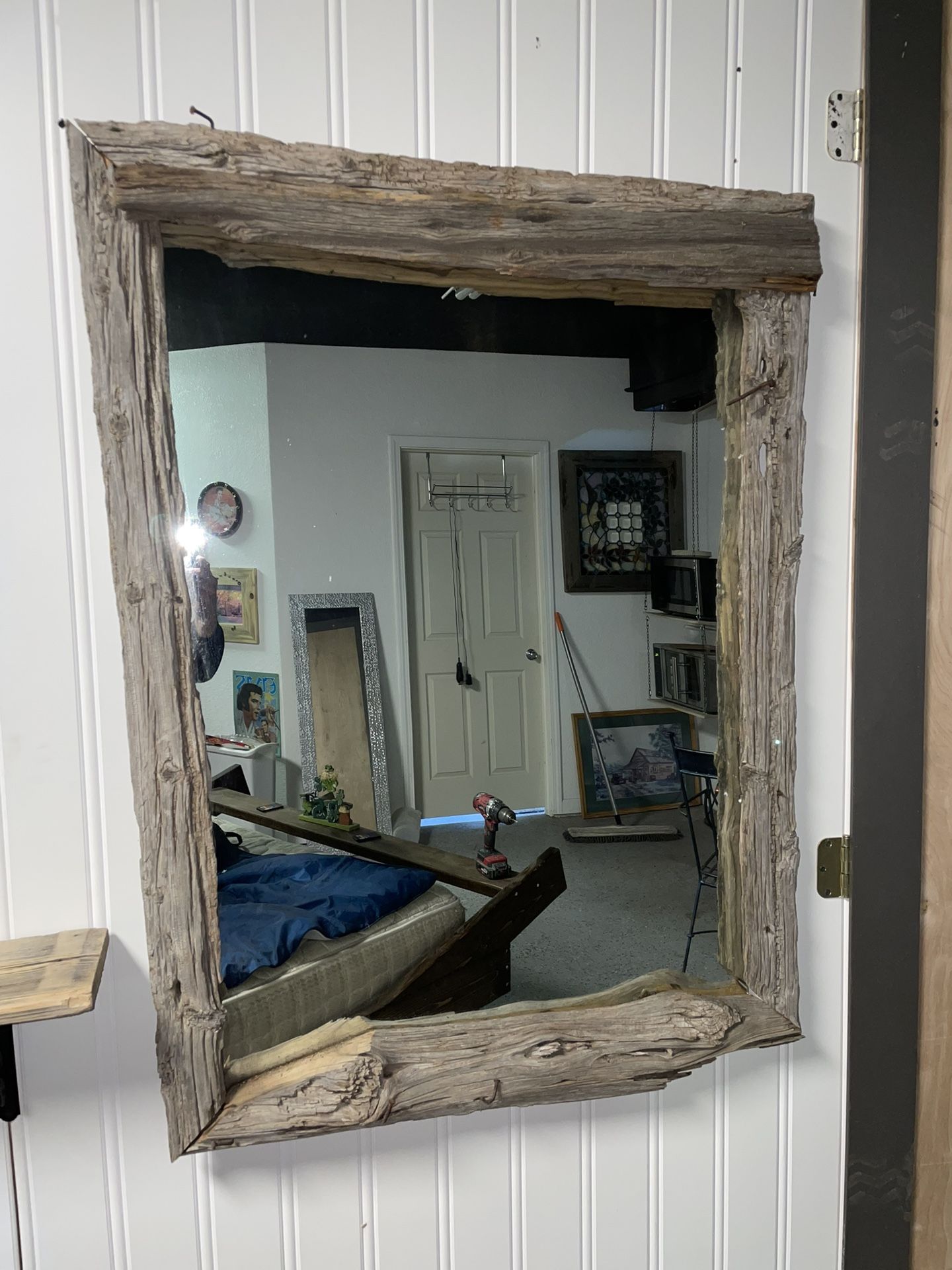 Lg Rustic Mirror 3’x4’