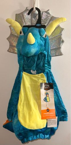New Infant 6-12 Months Triceratops Costume