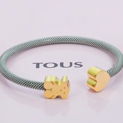 Tous Mesh Bracelet (Silver + Gold)