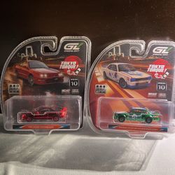 Green Light Tokyo Torque Chases       Hot Wheels // Johnny Lightning // M2 Machines 