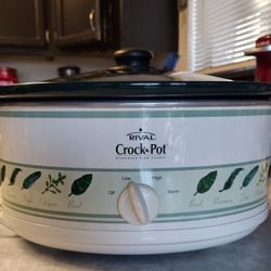Vintage Rival Slow Cooker Crockpot 6QUART $$$$40
