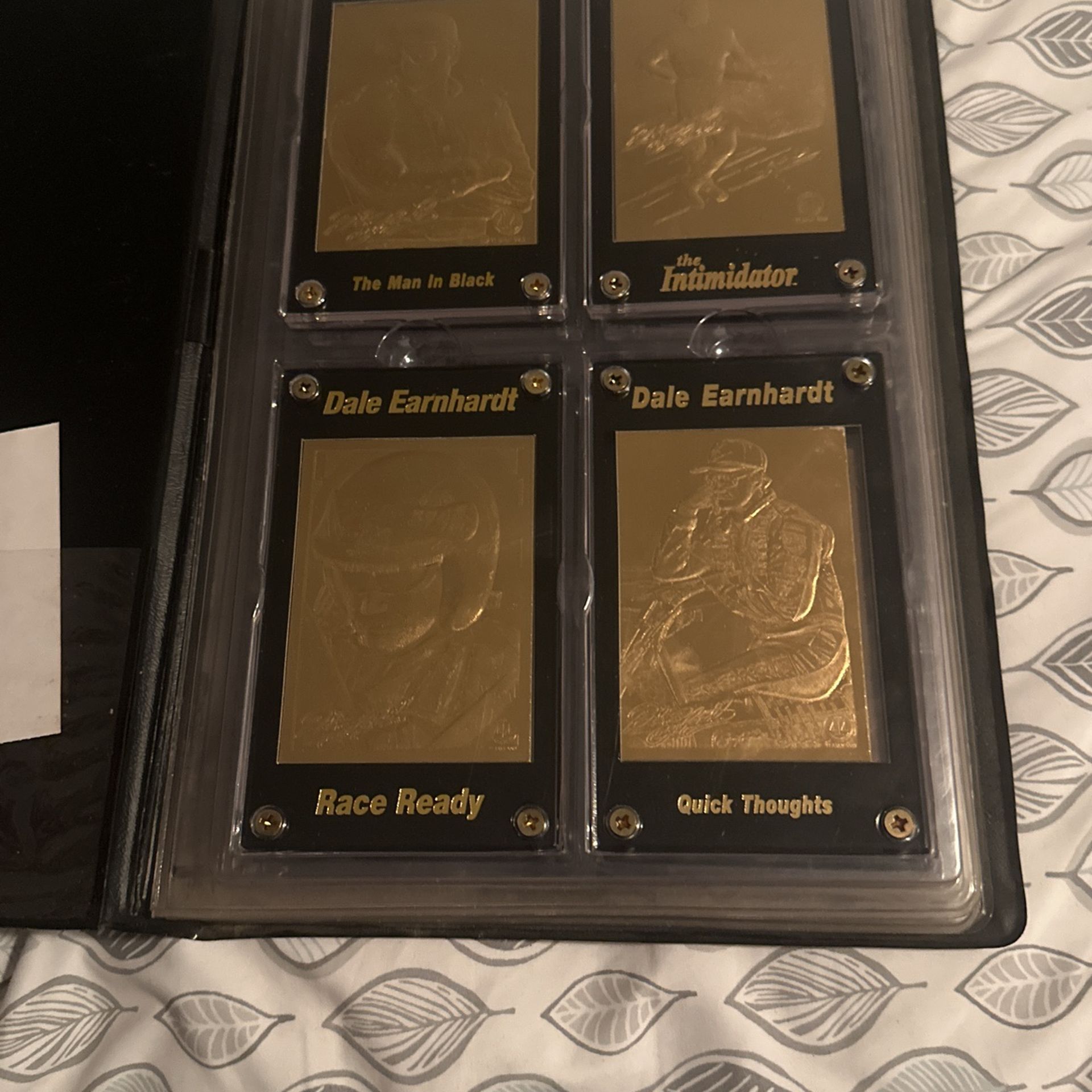 Dale Earnhardt Gold Card Collection