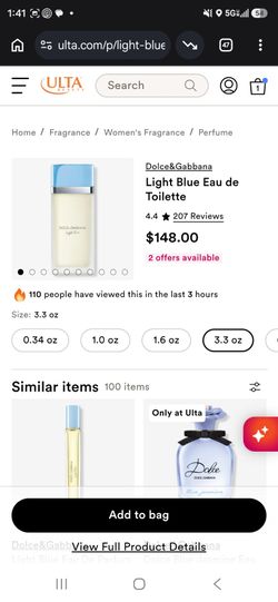 Dolce and Gabbana Light Blue Eau de Toilette