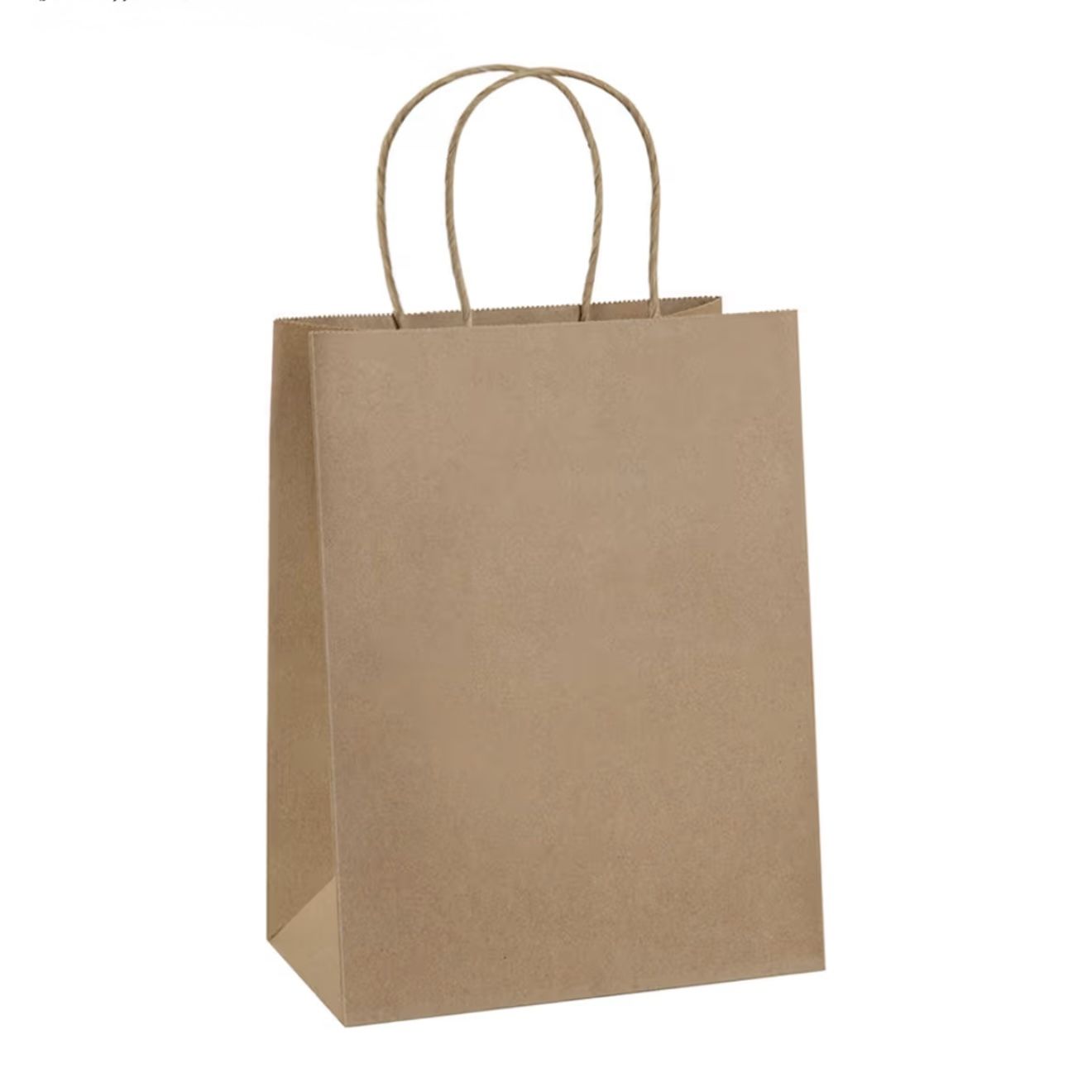 Brown Paper Gift Bags - 100 Count