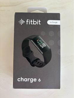 Fit Bit Charge 6 - Obsidian/Black Aluminum