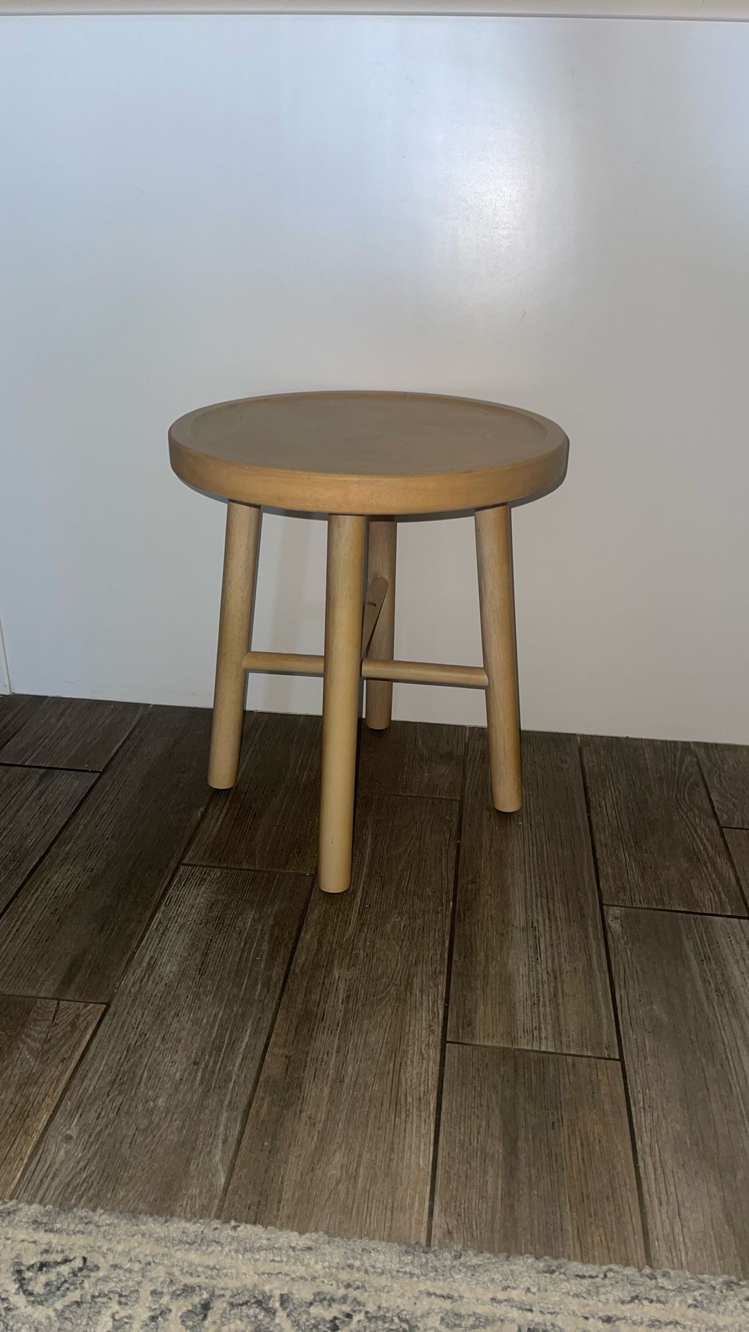 Small Wooden Side Table/ Stool 