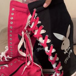  Y2K Playboy Knee High Top 