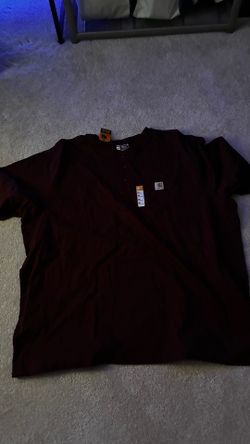 Carhart burgundy polo