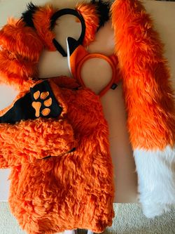 Fox/Wolf Fur Costume Set