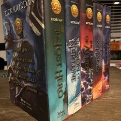 The Heroes of Olympus Hardcover Book Set